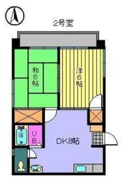 紅葉町フラットの間取り画像