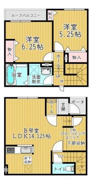 プリムヴェールの間取り画像