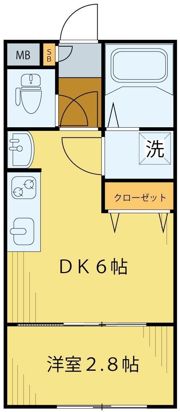 ビューテラス八乙女の間取り画像