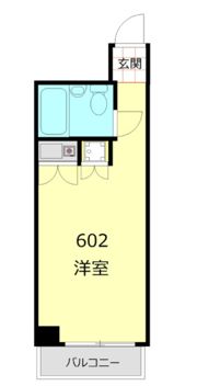 ロイヤル関内の間取り画像