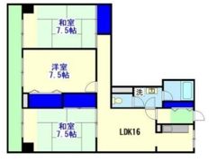シティー行徳の間取り画像
