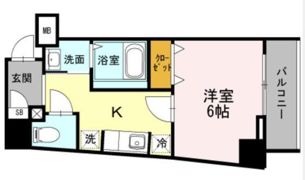 イーストグレイス品川の間取り画像