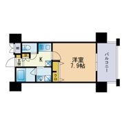 エンクレスト県庁前の間取り画像