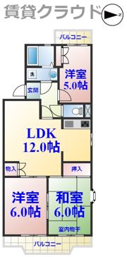 ビューコート学園台の間取り画像