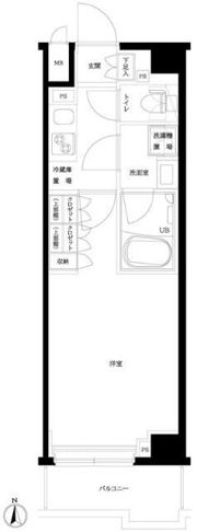 ルーブル西高島平の間取り画像