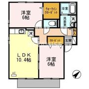 ウィルモア原口 A棟の間取り画像