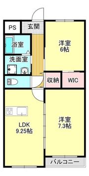 グランⅢの間取り画像