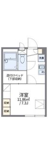 レオパレス末広ガーデンの間取り画像
