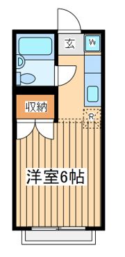 エステートピア旭が丘の間取り画像