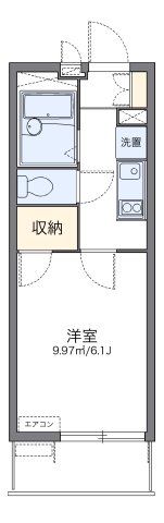 レオパレスカルナックの間取り画像