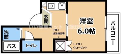 第2朝倉ハイツの間取り画像
