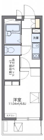 レオパレスウィン ネクストの間取り画像