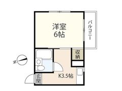 リスタ大州の間取り画像