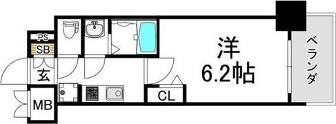 プレサンス千種駅前レイズの間取り画像