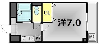サンシーガルⅢの間取り画像