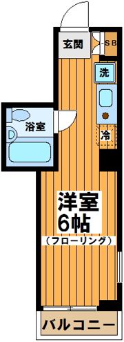 REマンションの間取り画像