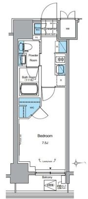 ルフォンプログレ田原町の間取り画像