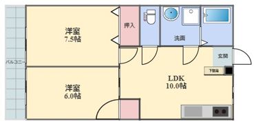 グレイスハイムの間取り画像