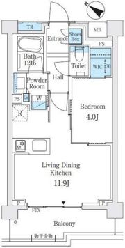 パークホームズ駒沢二丁目の間取り画像
