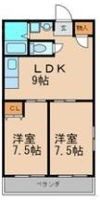 天満宮ハイツの間取り画像