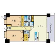 アプリークス百道浜の間取り画像