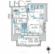 プレミスト早稲田の間取り画像