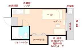 カーサフィオーレ学南町の間取り画像