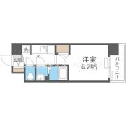 プレサンスOSAKA三国ネオスの間取り画像