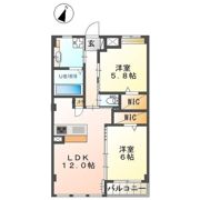 WINSⅡ(ウインズツー)の間取り画像