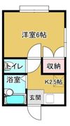 パレスウエストの間取り画像