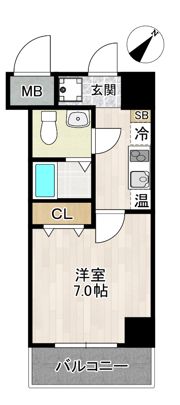 レクシア南瓦町の間取り画像