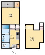 modern palazzo Isahaya Hattenの間取り画像