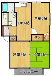 セゾン光貞台の間取り画像