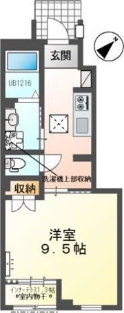 フォンテーヌの間取り画像