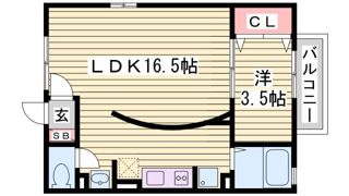 ヒルサイドレジデンスの間取り画像