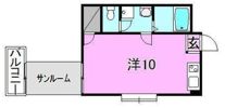 カサグランデ市坪の間取り画像