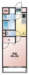 ハティの間取り画像