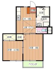 カサベルデの間取り画像