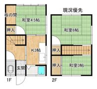 恵荘の間取り画像