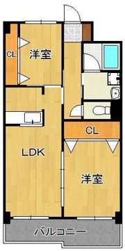 童子丸第10晴和ビルの間取り画像