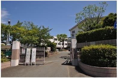 花尾中学校(1040m)