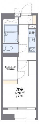 レオパレスダッファデル タカオの間取り画像