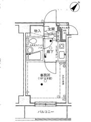 クリオ横浜平沼壱番館の間取り画像