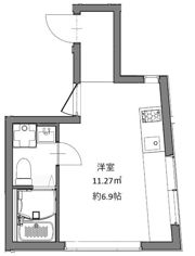 trias白金台の間取り画像