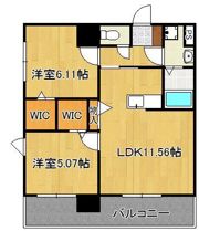 アースコートY’sシティ東神原の間取り画像