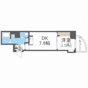 セレニテ梅田ESTの間取り画像