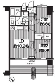 関寅ビル第5の間取り画像