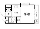 メゾン市川壱番館の間取り画像