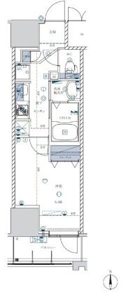 ライジングプレイス亀戸の間取り画像