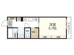 グランベル五日市の間取り画像